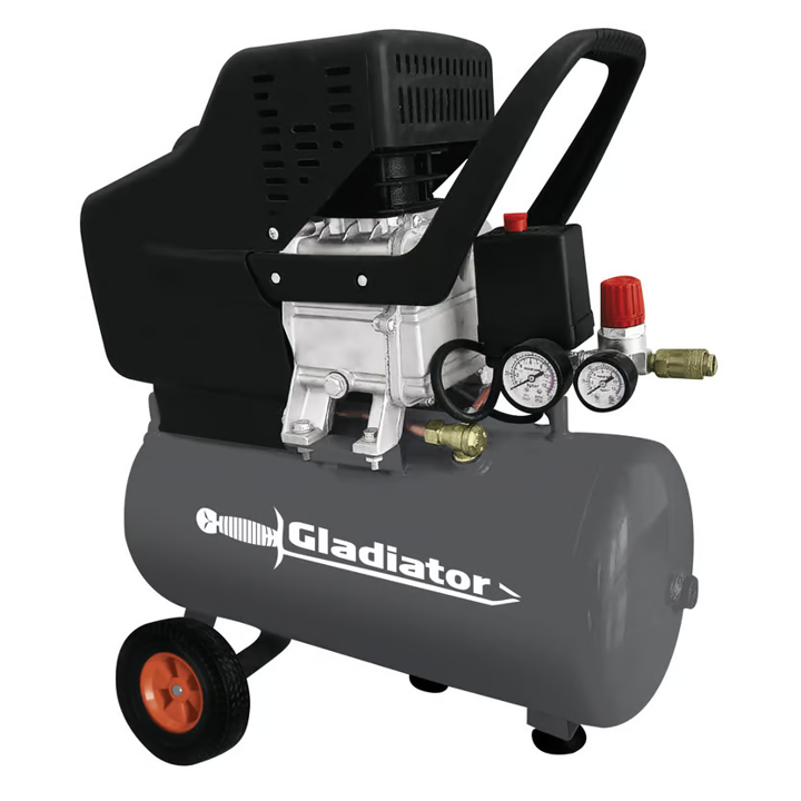 COMPRESOR HORIZONTAL 2 HP 24 LT 115 PSI 624/1/120 GLADIATOR