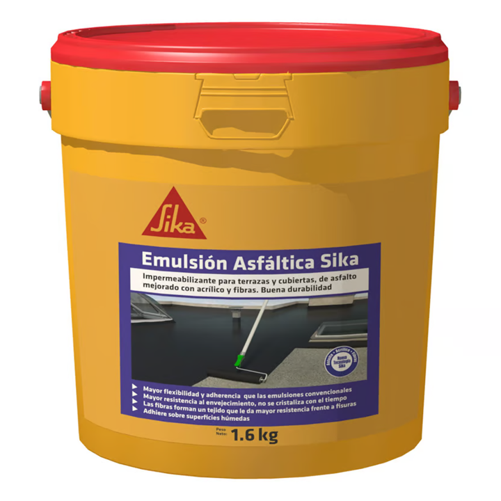 EMULSION ASFÁLTICA X 1.6 KG SIKA