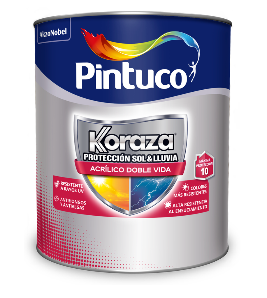 KORAZA DOBLE VIDA 10 AÑOS BLANCO PINTUCO CUÑETE