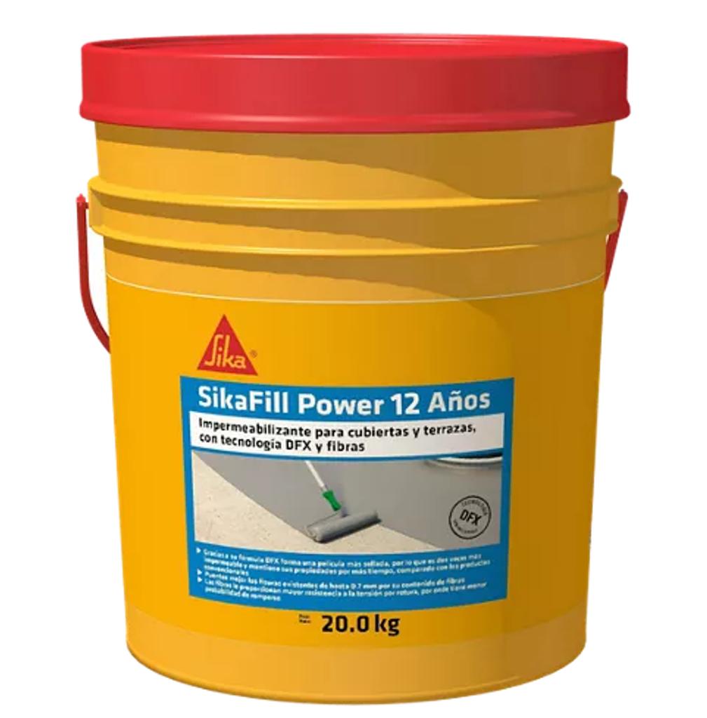 SIKAFILL 12 POWER GRIS X 20 KILOS SIKA