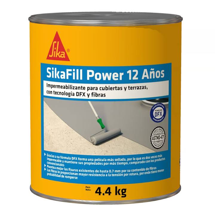 SIKAFILL 12 POWER GRIS X 4.4 KILOS SIKA