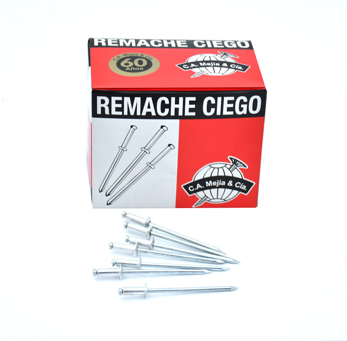 REMACHE CIEGO 1/8X3/8 4-3 C.A MEJÍA CJAX500