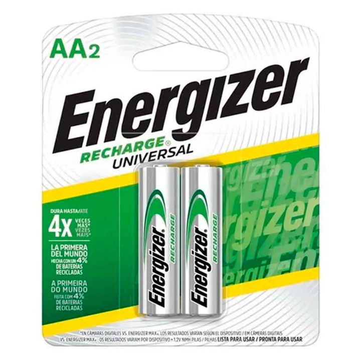 PILA ENERGIZER RECARGABLE AA X2 UNIDADES
