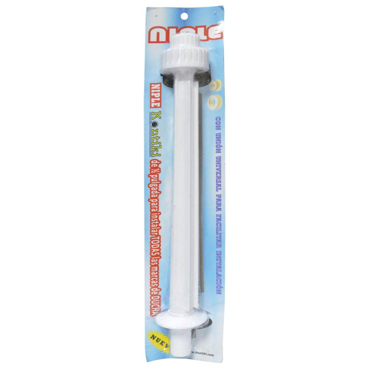 NIPLE PLÁSTICO KONTIKI CON UNIVERSAL (K-052)