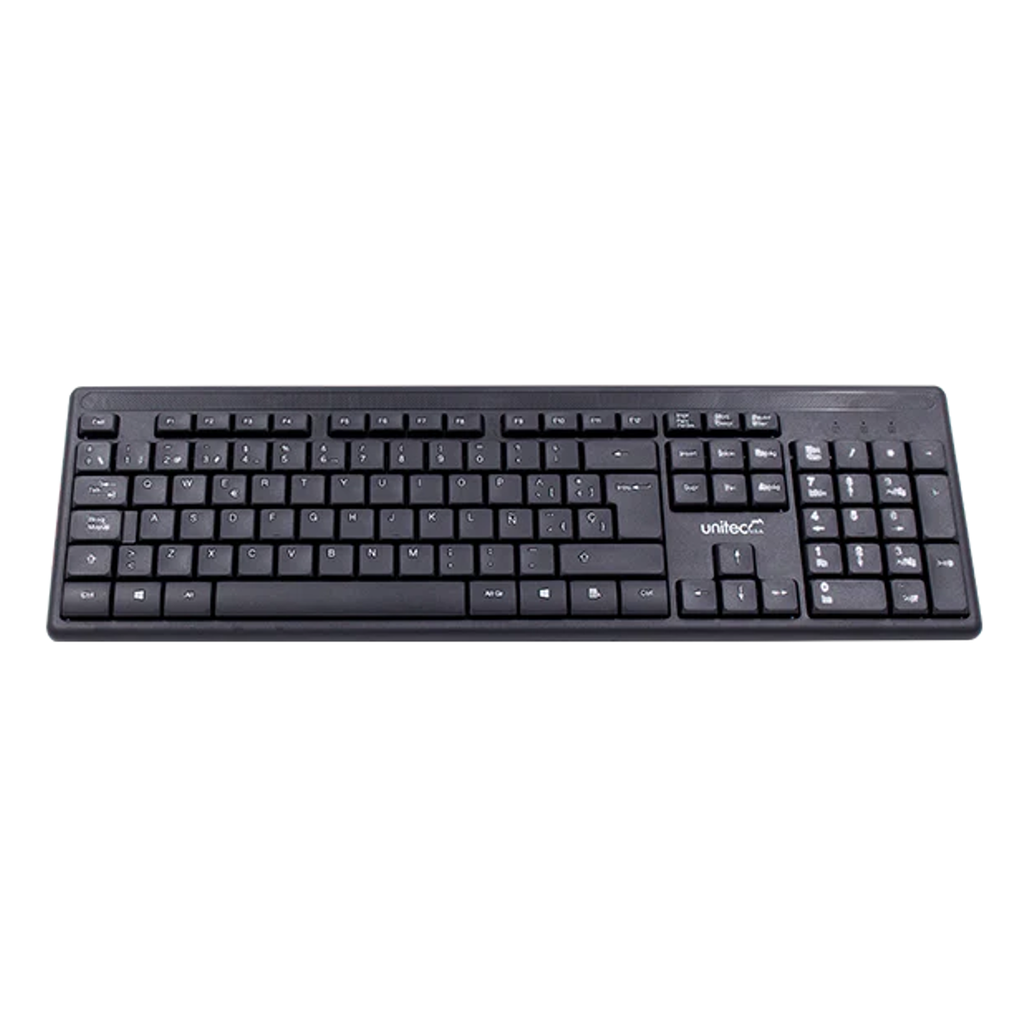 TECLADO ALAMBRICO FW 821 UNITEC