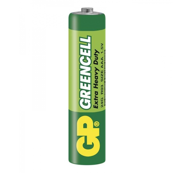 PILAS MANGANESO GP GREENCELL AAA CARBON (GP24G-S2)