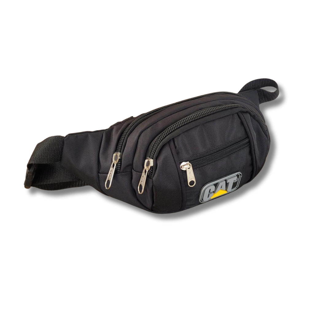 CANGURO RIÑONERA HOMBRE RESISTENTE 4 BOLSILLOS INDUSTRIAL NEGRO