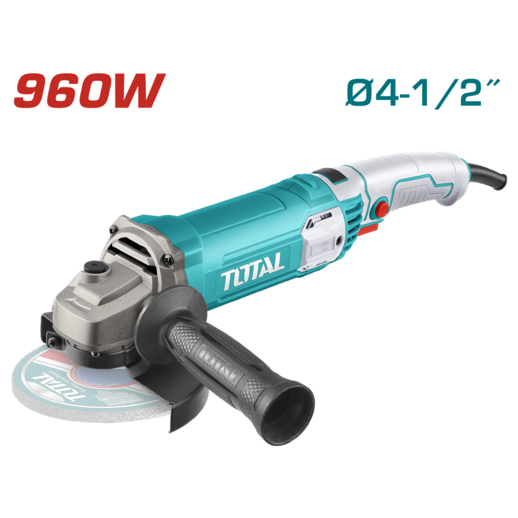 PULIDORA 4 1/2 960W INCLUYE MANGO AUXILIAR INDUSTRIAL TOTAL (UTG10911576)