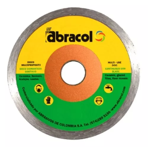 [11581] DISCO DIAMANTADO CONTINUO 4-1/2" ABRACOL