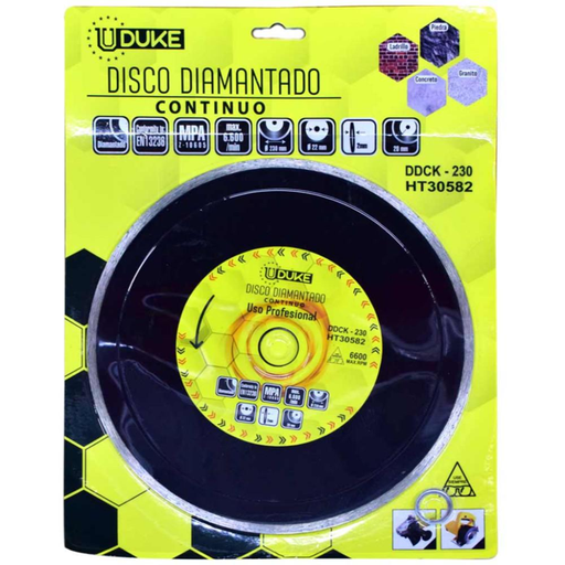 [11583] DISCO DIAMANTADO CONTINUO 7" IMPORTADO