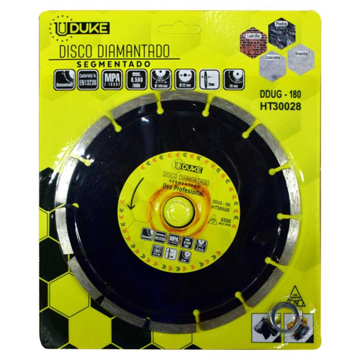 [11586] DISCO DIAMANTADO SEGMENTADO 7" IMPORTADO