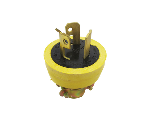 [11680] CLAVIJA ELECTRICA DE SEGURIDAD 20A POLO A TIERRA CODELCA