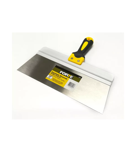 [11800] ESPATULA DRYWALL MANGO PLASTICO 12pg FORTE