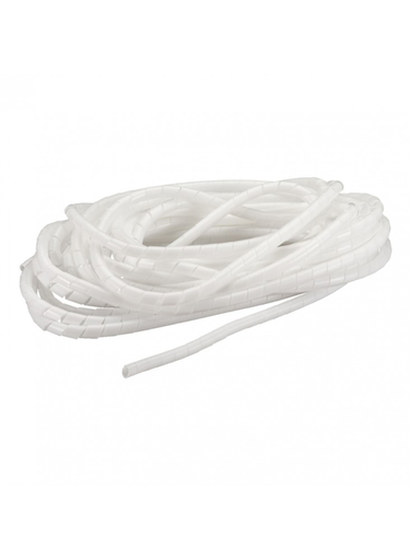 [11825] ESPIRAL PARA CABLE 3/8 BLANCO X 10MT