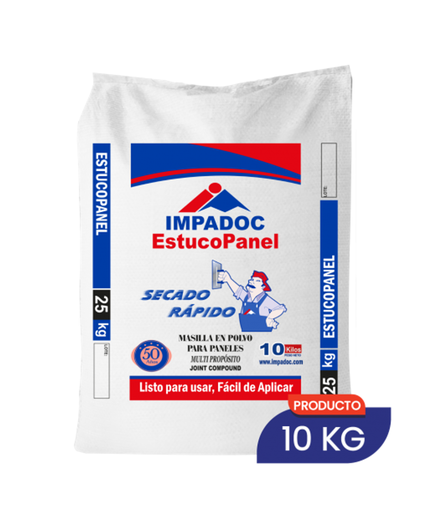 [11849] ESTUCO PANEL SECADO RAPIDO IMPADOC X 10KG