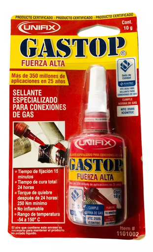 [11948] GASTOP FUERZA ALTA 10 GR UNIFIX