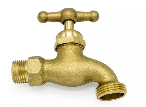 [12031] LLAVE JARDIN BRONCE 1/2" DISAGUAS