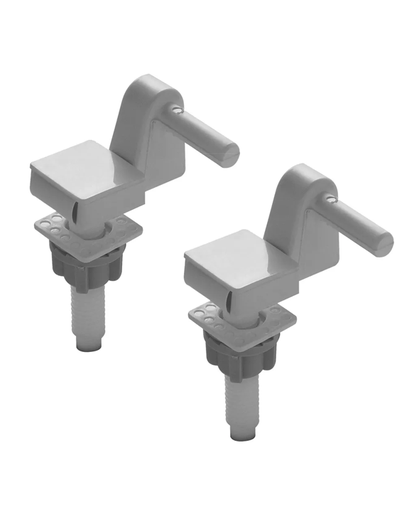 [12080] TORNILLOS PARA TAPA DE INODORO HERRAJE SENSACION BLANCO X 2 UND GRIVAL 013740001