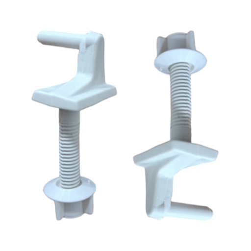 [12081] TORNILLOS PARA TAPA DE INODORO HERRAJE X 2 UND PLASTGRIFOS