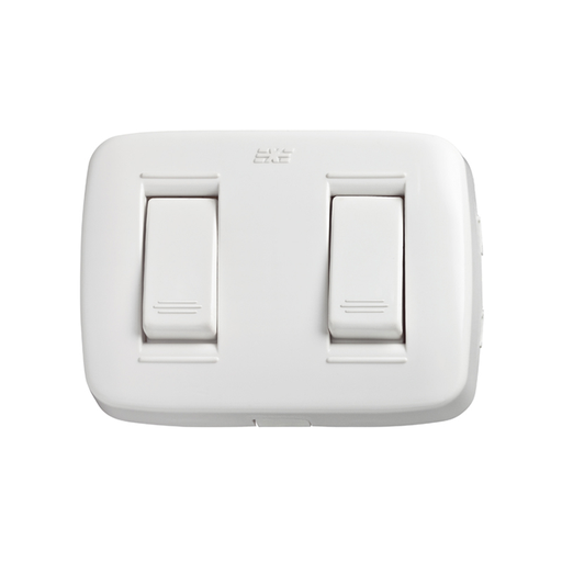 [12114] INTERRUPTOR DOBLE SOBREPONER AVE DUE