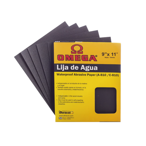 [12251] LIJA DE AGUA #150 OMEGA X 50UND