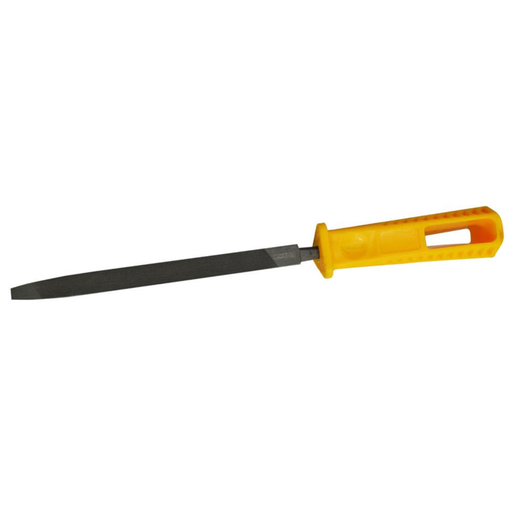 [12348] LIMA TRIANGULAR 6" MANGO AMARILLO IMPORTADA