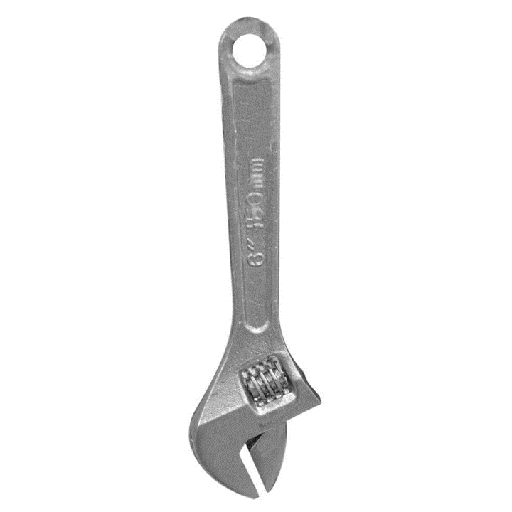 [12406] LLAVE AJUSTABLE PESTON 6" IMPORTADA