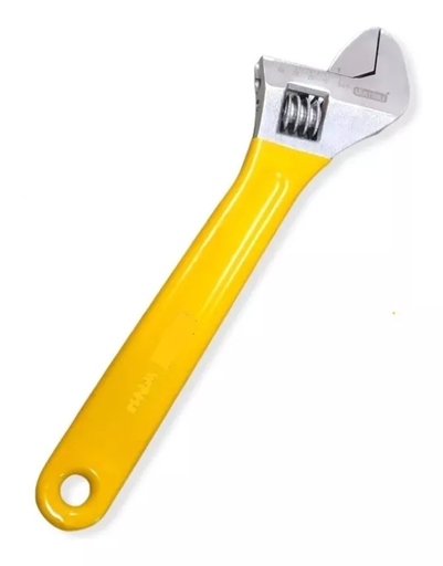 [12410] LLAVE AJUSTABLE PESTON 8" ENCAUCHETADA IMPORTADA