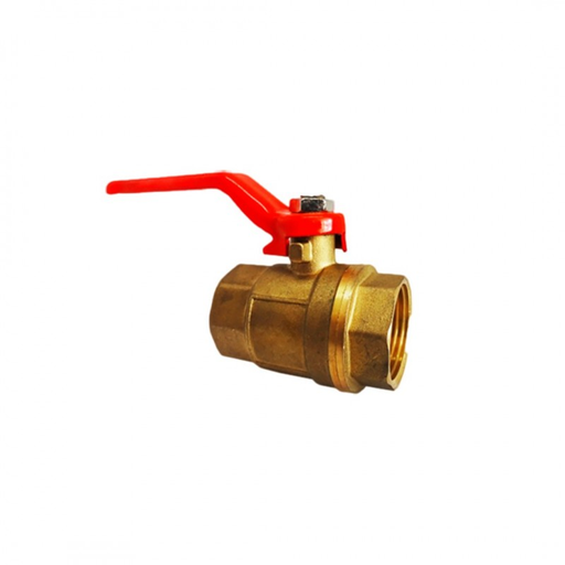[12413] VALVULA DE BOLA 1/2" PN 4O BRONCE