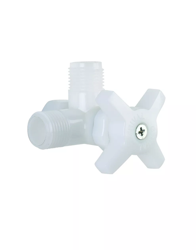 [12512] VALVULA DE REGULACION DOBLE PLAST. BLANCA GRIVAL 967623331