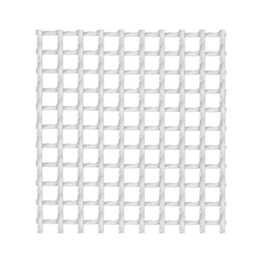 [12573] MALLA PLASTICA BLANCA 15 X 15 X 1MT