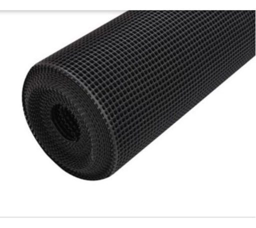 [12578] MALLA PLASTICA NEGRA 15X15X1 X 30MT
