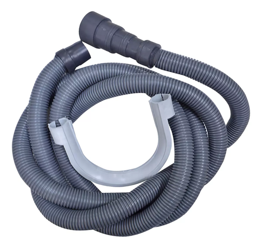 [12609] MANGUERA LAVADORA DESAGUE 3 BOCAS GRIS 2.5MTS IMPORTADA