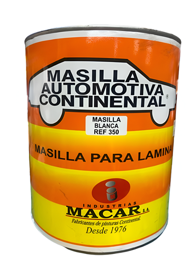 [12678] MASILLA CONTINENTAL BLANCA 1/4 MACAR REF 350