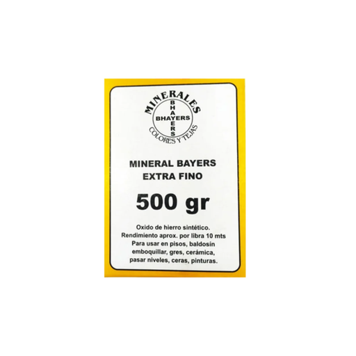 [12775] MINERAL AMARILLO BAYER X 1LB