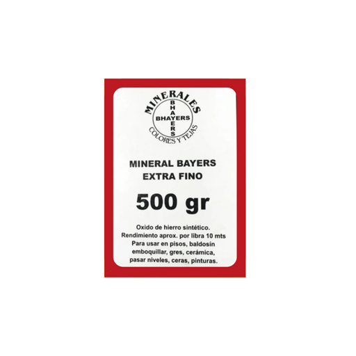 [12779] MINERAL ROJO BAYER X 1LB