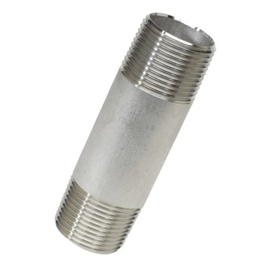 [12798] NIPLE ACERO INOXIDABLE 1/2 X 1"