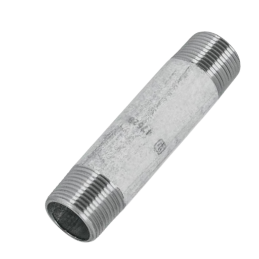 [12851] NIPLE GALVANIZADO 3/8 X 1"