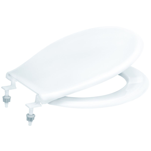 [10303] TAPA DE INODORO/ ASIENTO SANITARIO BASIC BLANCO CORONA