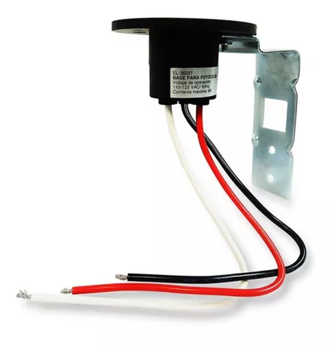 [10345] BASE FOTOCELDA CON SOPORTE RETIE