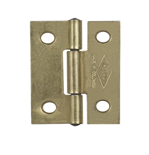 [10366] BISAGRA COMUN LATONADO C/ TORN C20 2"
