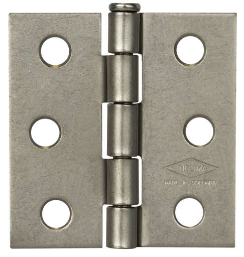 [10396] BISAGRA NUDO HIERRO C16 3X3"