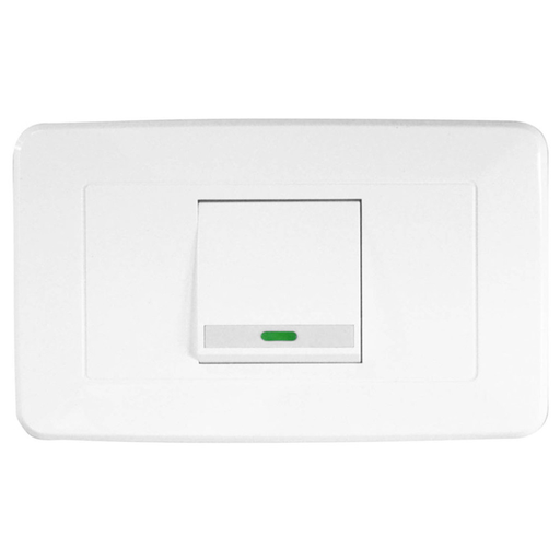 [10438] INTERRUPTOR SENCILLO LINEA BK IMPORTADO
