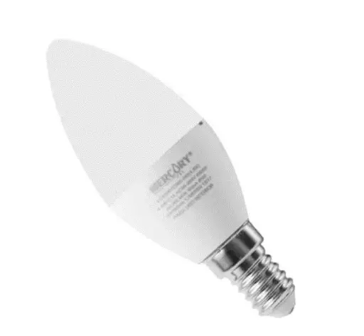 [10479] BOMBILLO LED VELA E27 5W LUZ CALIDA MERCURY