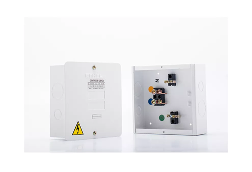 [10799] CAJA DE BREAKER METALICA BIFASICA 2 CIRCUITOS 4H 50AMP -240V FAMEL