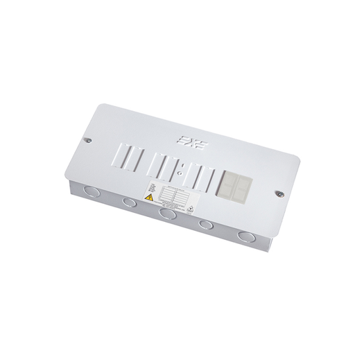 [10809] CAJA DE BREAKER METALICA 8 CIRCUITOS GENERICA