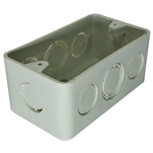 [10813] CAJA CONDUIT PVC 2X4 BLANCA RG