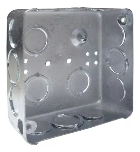 [10830] CAJA GALVANIZADA CONDUIT 4X4 CERTIFICADA
