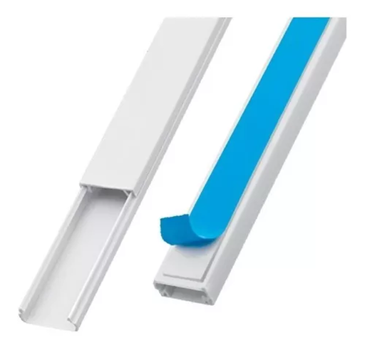 [10848] CANALETA PARA CABLES 13X8 CON ADHESIVO ECONOMICA