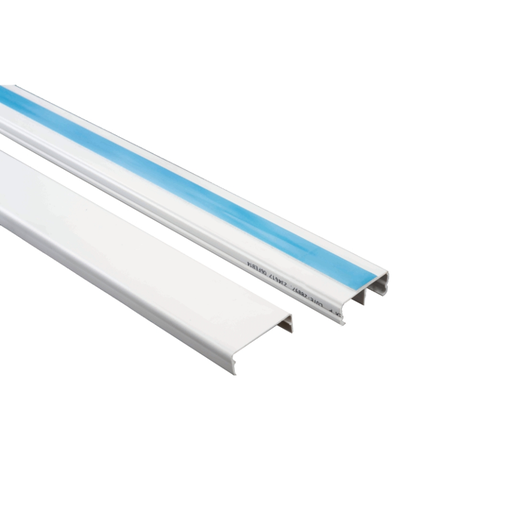 [10851] CANALETA PARA CABLES DIVIDIDA 32X12X2M CON ADHESIVO DEXSON